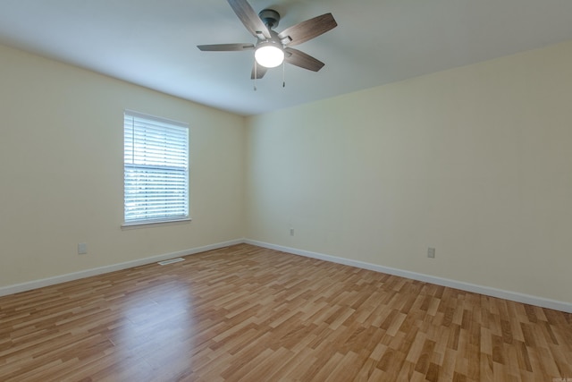 81 Stoneledge Dr, Maumelle, AR 72113 - unfurnished room featuring ceiling fan and light wood-style floors