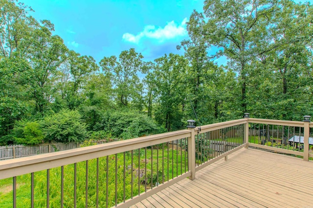 81 Stoneledge Dr, Maumelle, AR 72113 - view of wooden deck