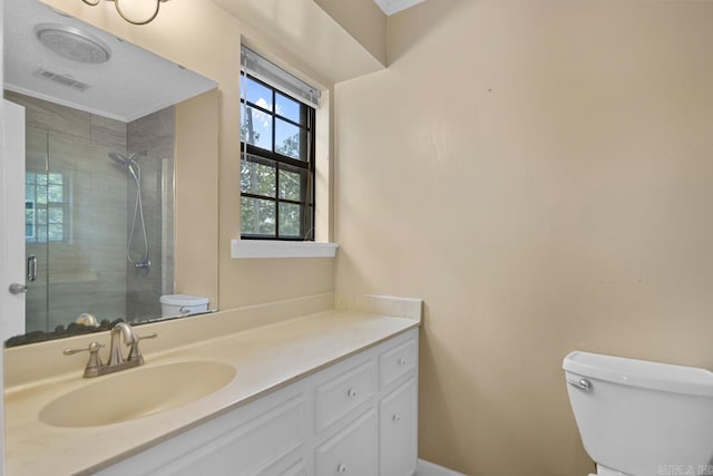 12605 Janelle Ct, Little Rock, AR 72205 - bathroom featuring vanity and a shower stall