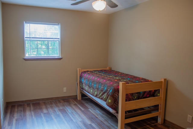 85 Linder Rd, Greenbrier, AR 72058 - bedroom featuring wood finished floors and ceiling fan