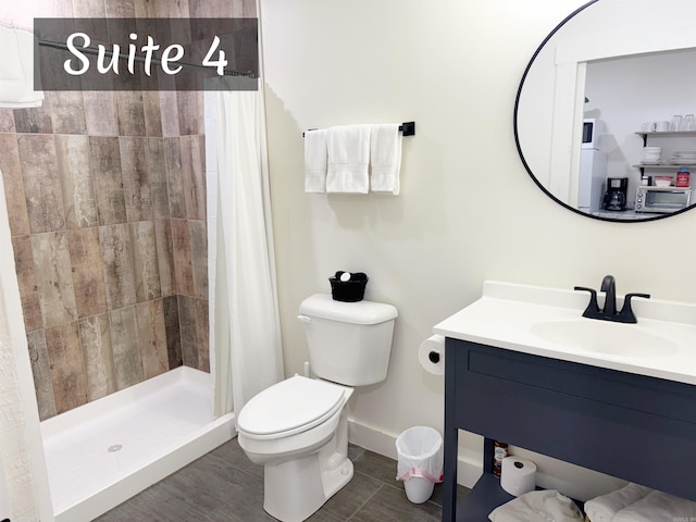 263 Jimmy Driftwood Pkwy, Mountain View, AR 72560 - full bath with vanity and a stall shower