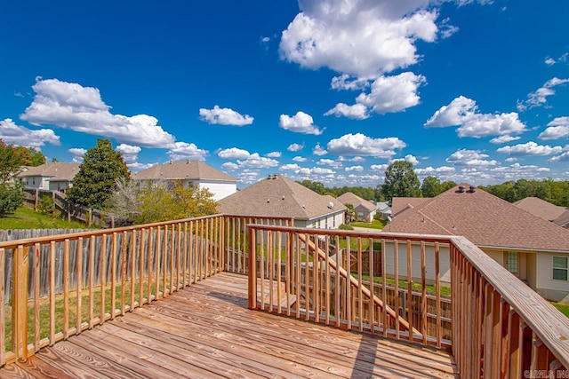 2002 Reagan Cv, Alexander, AR 72002 - wooden terrace featuring a residential view