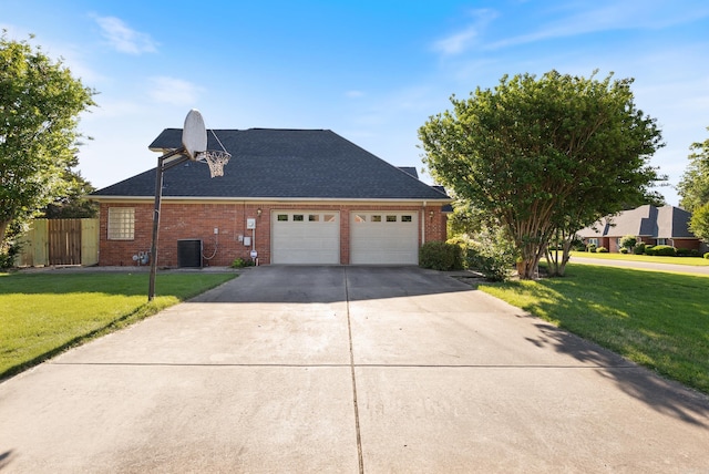 930 Enderlin, Conway, AR 72034 - view of home's exterior with brick siding, an attached garage, driveway, and a shingled roof
