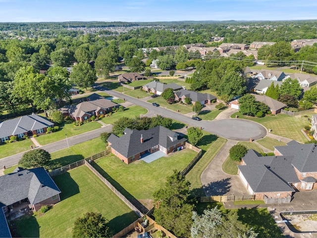 930 Enderlin, Conway, AR 72034 - aerial overview of property's location with nearby suburban area