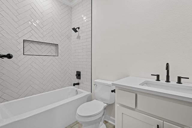 7213 Stonehenge Dr, Sherwood, AR 72120 - full bath featuring vanity and  shower combination