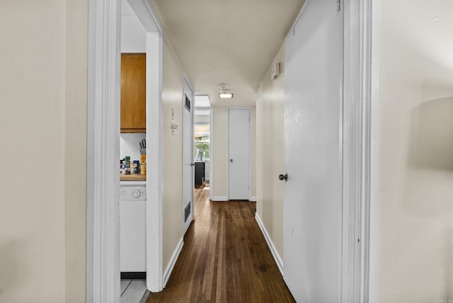 4005 W Berkley Dr, North Little Rock, AR 72118 - corridor with wood finished floors and baseboards