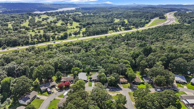4005 W Berkley Dr, North Little Rock, AR 72118 - bird's eye view of mountains