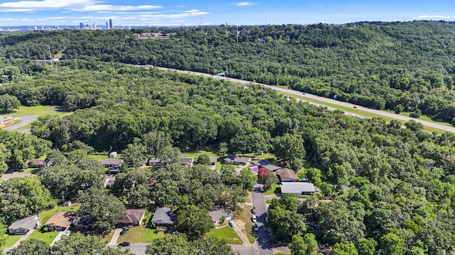4005 W Berkley Dr, North Little Rock, AR 72118 - view of property location with a heavily wooded area