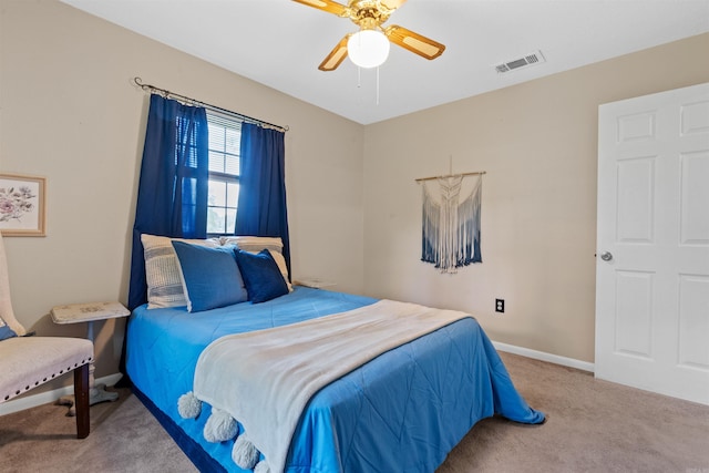 31 Deerfield Dr, Sherwood, AR 72120 - bedroom featuring carpet floors and a ceiling fan
