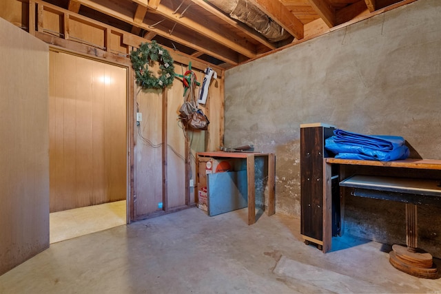 901 E H Ave, North Little Rock, AR 72116 - view of unfinished basement