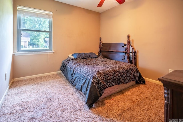 15 Glade Rd, Sherwood, AR 72076 - bedroom with carpet flooring and a ceiling fan