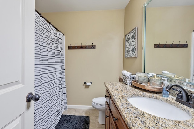 2104 Magna Carta Ln, Bryant, AR 72022 - bathroom with tile patterned flooring and vanity