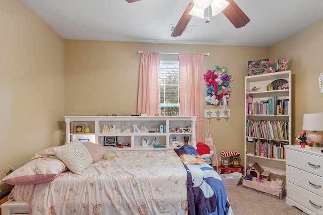 2104 Magna Carta Ln, Bryant, AR 72022 - bedroom featuring carpet floors and ceiling fan