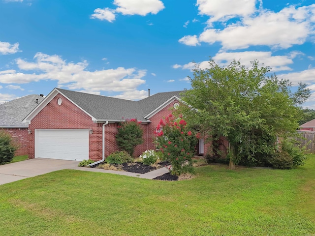 1700 Hosta, Conway, AR 72034 - view of front of property featuring brick siding, a garage, driveway, and a shingled roof