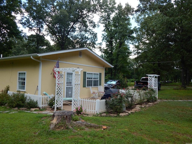 155 N Ridge Rd, Heber Springs, AR 72543 - view of front of property featuring stucco siding