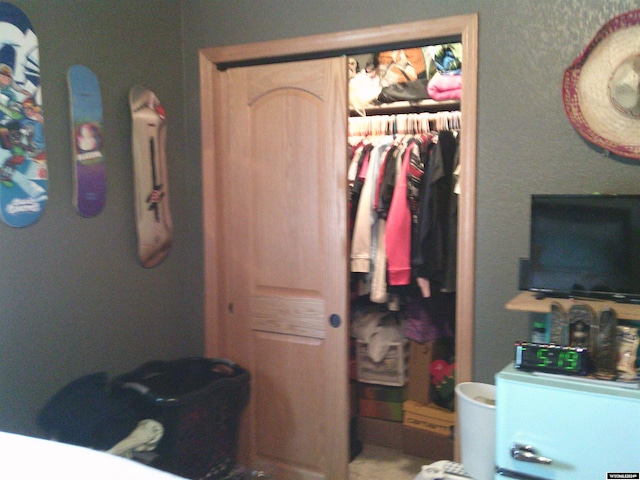 view of closet