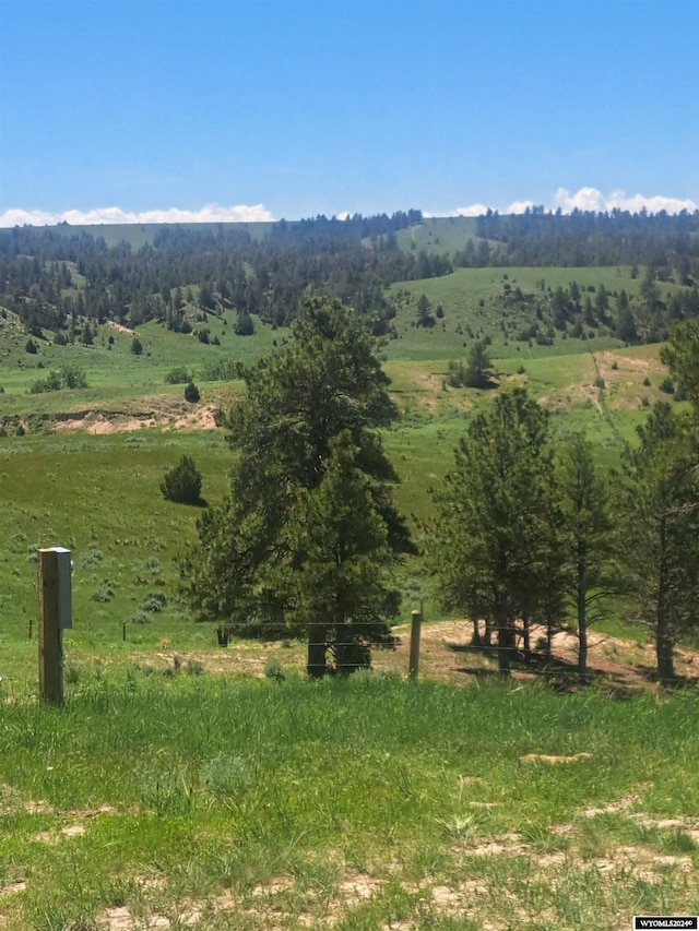 exterior space featuring a rural view