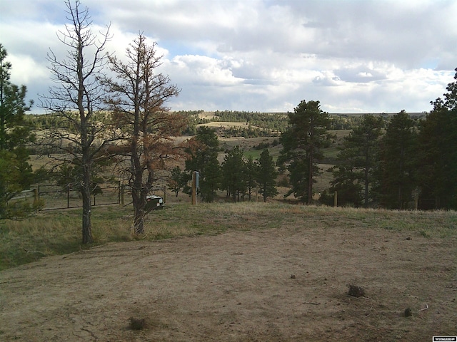 view of local wilderness featuring a rural view