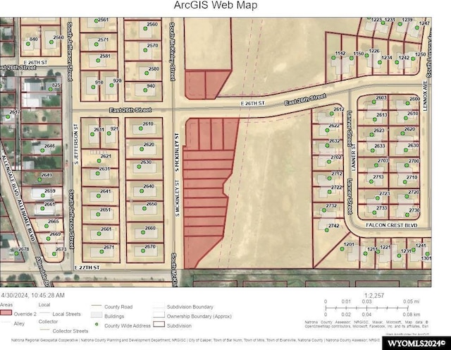 LOTS1-16 Mckinley Hts, Casper WY, 82609 land for sale