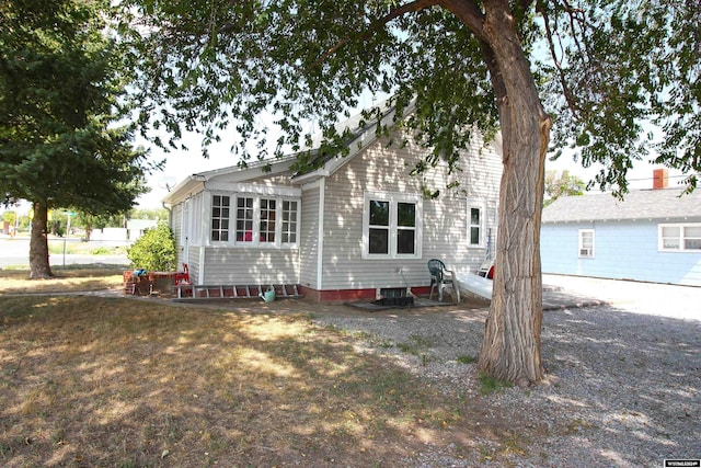 view of back of house