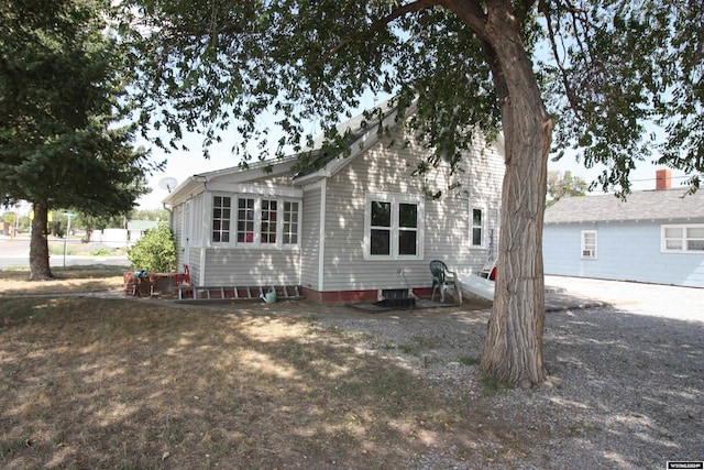 view of rear view of house