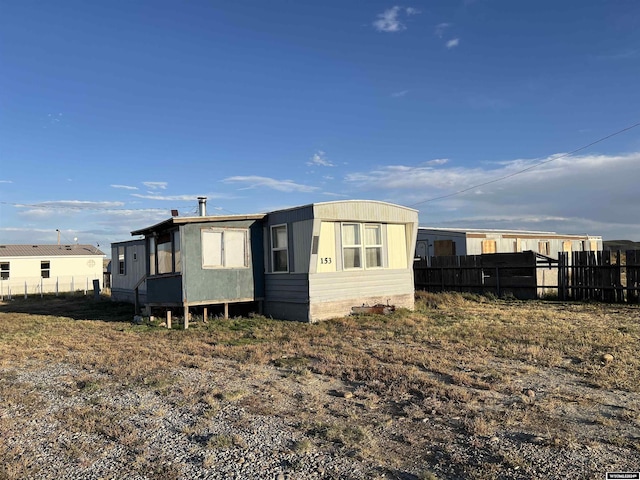 153 Bobcat St, Opal, WY 83124 - exterior space with fence