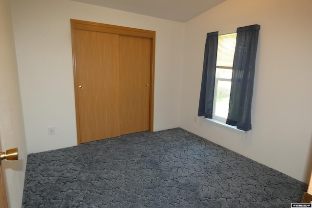 160 Pleasant Valley Rd, Hartville, WY 82215 - unfurnished bedroom with lofted ceiling and carpet flooring