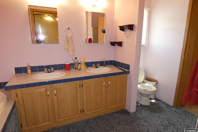 160 Pleasant Valley Rd, Hartville, WY 82215 - bathroom featuring vanity and toilet