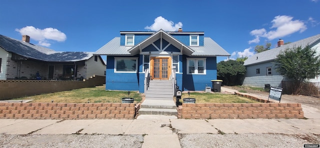 view of bungalow-style house