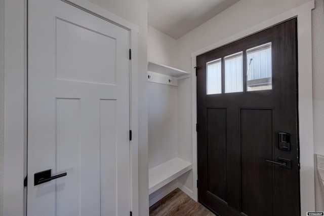 744 E Loucks St, Sheridan, WY 82801 - mudroom with hardwood / wood-style floors