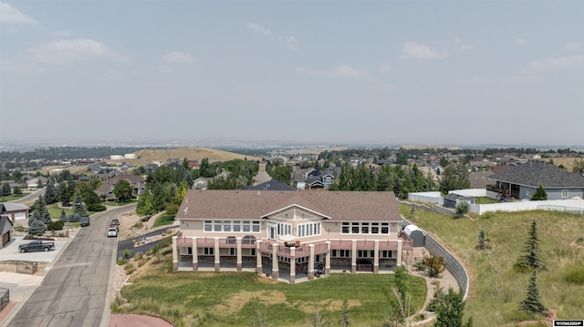 birds eye view of property featuring a residential view