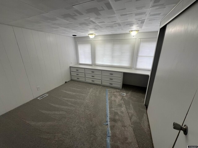 309 S Cherry, Pavillion, WY 82523 - carpeted empty room with built in desk
