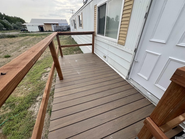 309 S Cherry, Pavillion, WY 82523 - view of deck