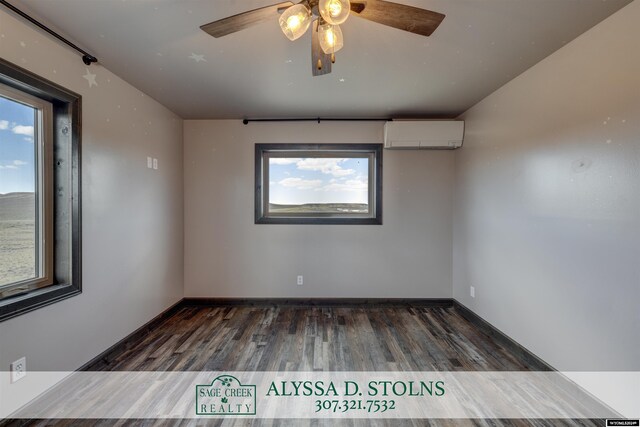 living room featuring dark hardwood / wood-style floors