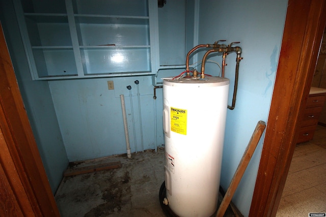 213 10th Ave, Lyman, NE 69352 - utilities featuring electric water heater