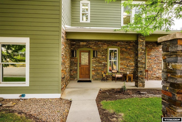 view of property entrance