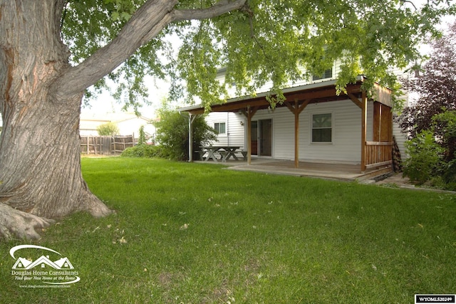 exterior space featuring a patio area