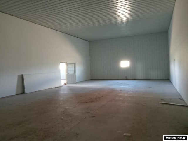 view of empty room