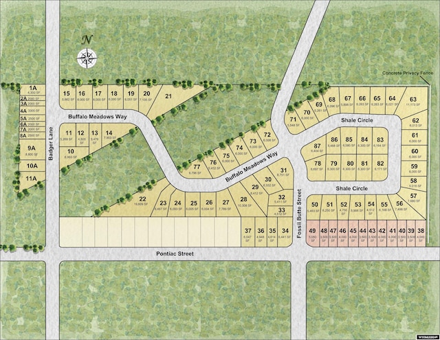 0000 Pontiac St, Mills WY, 82644 land for sale