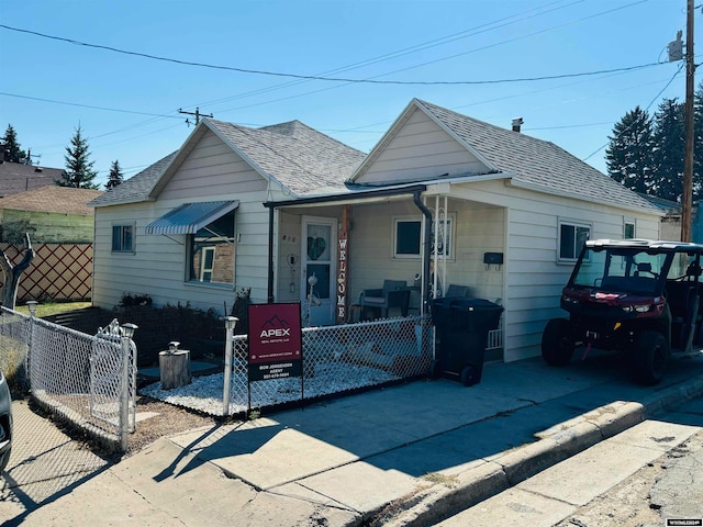 view of front of house