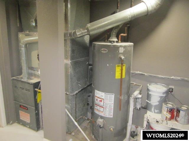 utilities with gas water heater