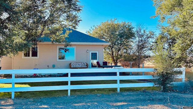 view of front of house