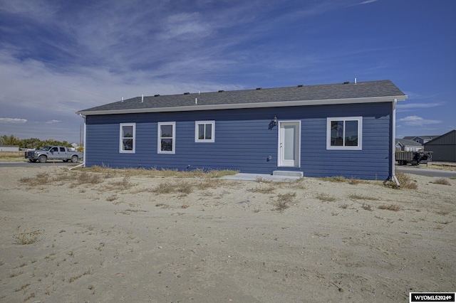 view of rear view of house