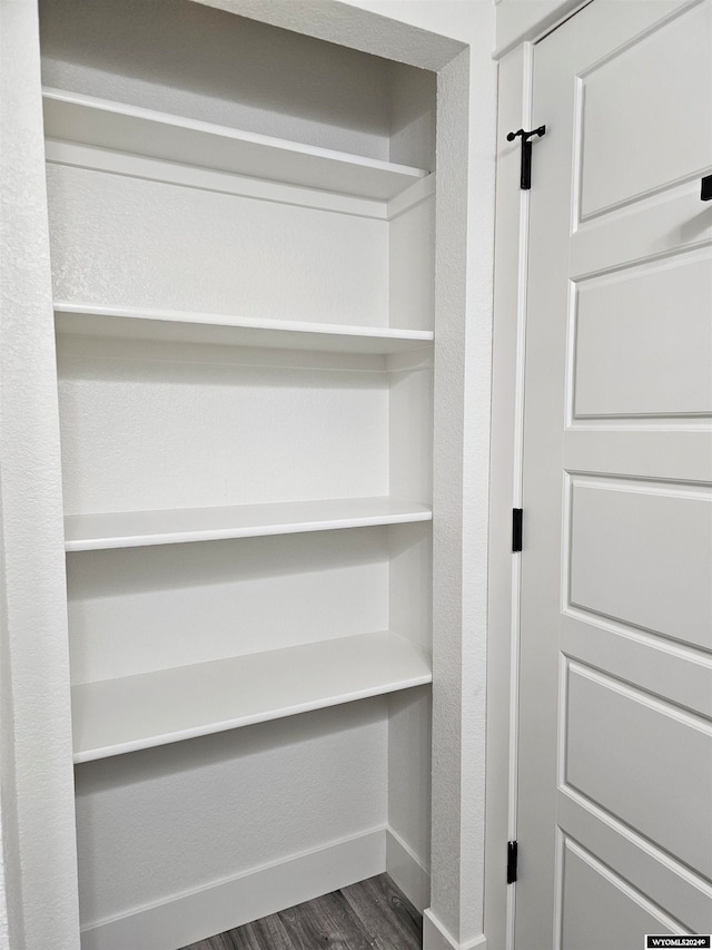 view of closet