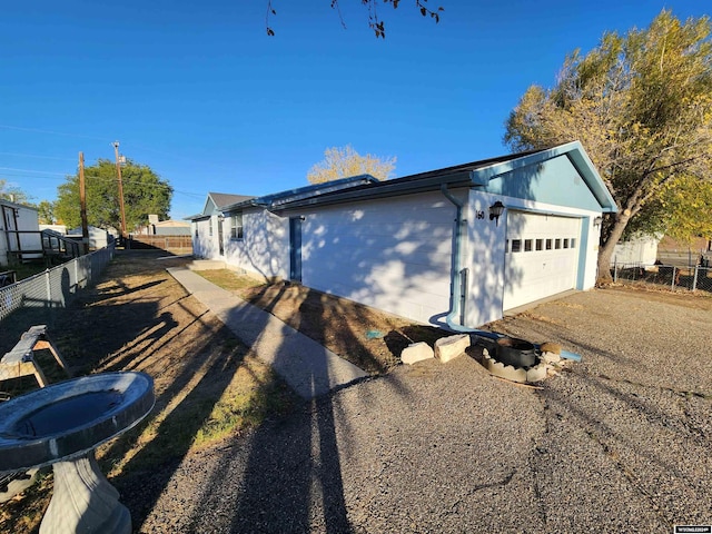 view of side of home