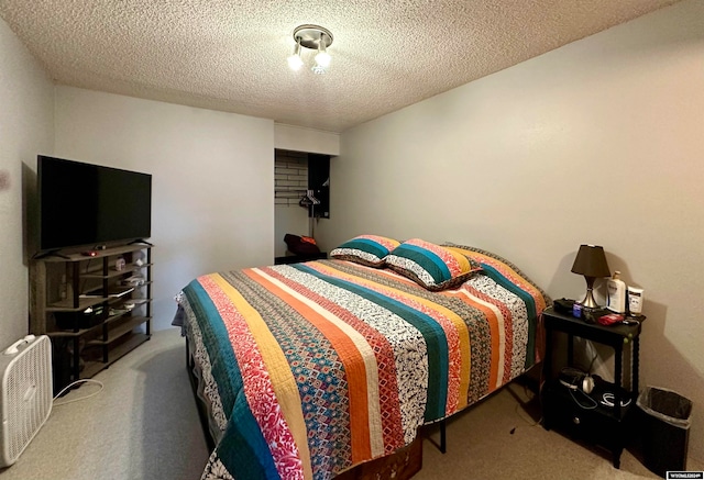 36 County Road 211, Riverside, WY 82325 - bedroom with a textured ceiling and carpet floors