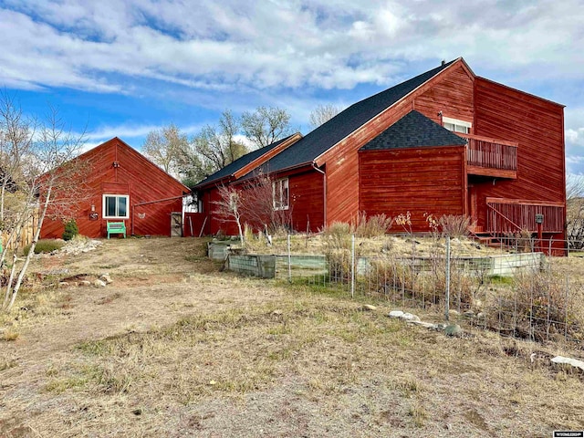 36 County Road 211, Riverside, WY 82325 - view of side of home