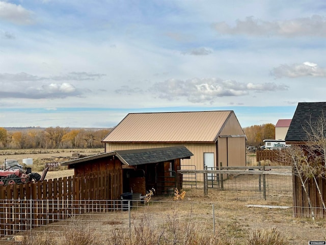 36 County Road 211, Riverside, WY 82325 - view of outdoor structure with a rural view