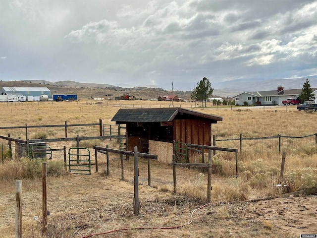 36 County Road 211, Riverside, WY 82325 - view of outbuilding with a mountain view and a rural view