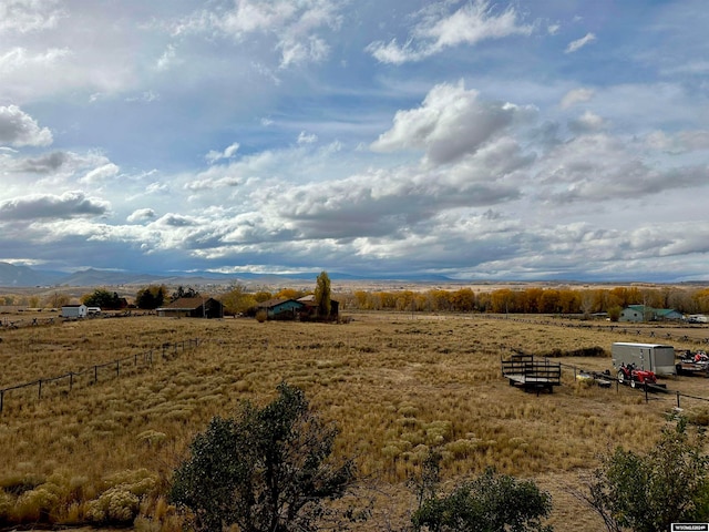 36 County Road 211, Riverside, WY 82325 - view of yard featuring a mountain view and a rural view